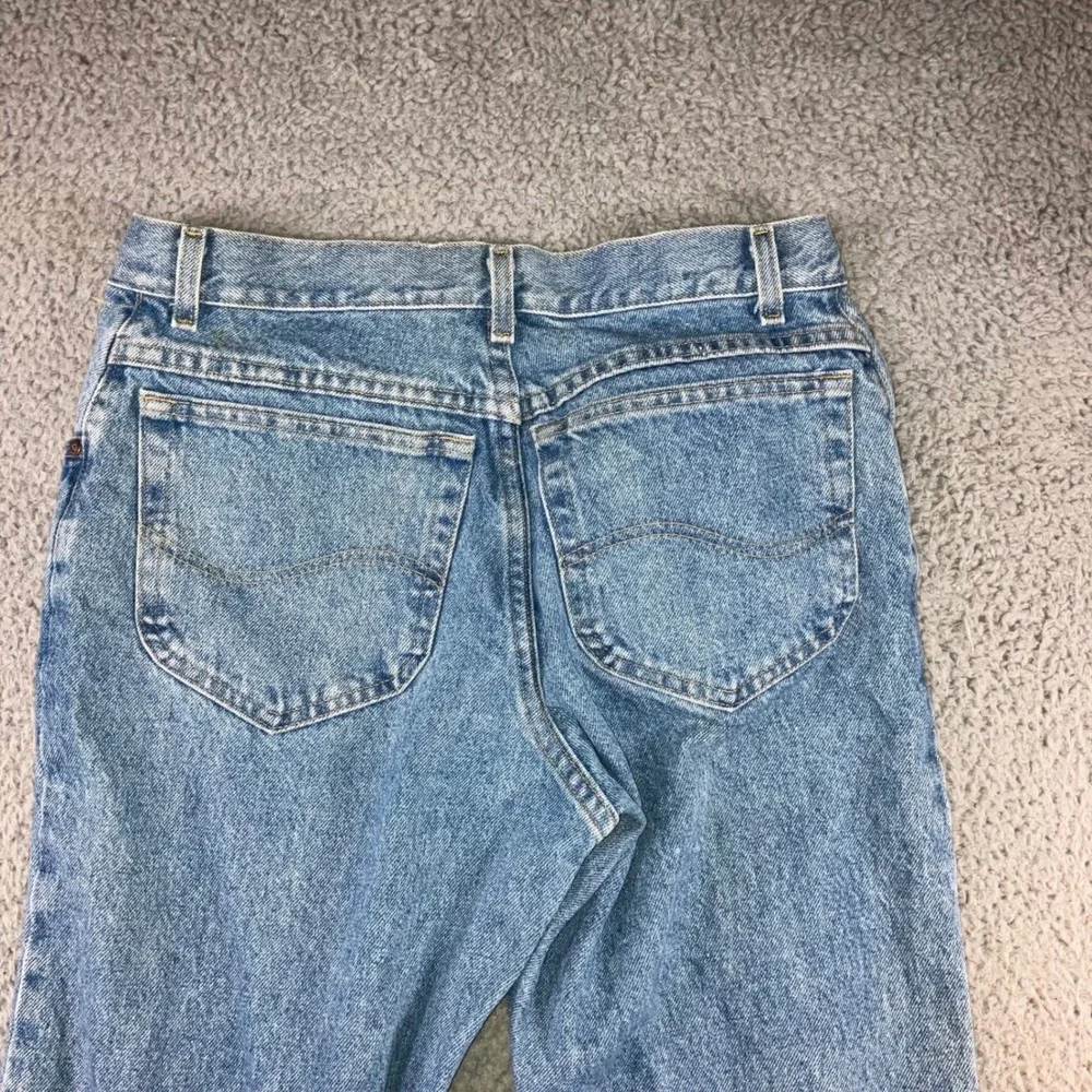 Vintage Lee Straight Jeans Men‎ 30x29.5 Medium Wash Cowboy Classic Western 90s
